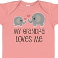 thumbnail image 4 of Inktastic My Grandpa Loves Me Boys or Girls Baby Bodysuit, 4 of 5