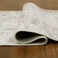 thumbnail image 3 of Garvee 2' x 3' Small Area Rug Indoor Washable Door Mat Taupe Floral Print Rug Vintage Floor Cover Foldable Thin Rug for Home Decor, 3 of 6