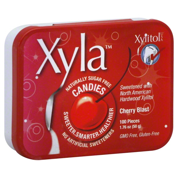 Xylitol USA Xyla Candies, 100 ea