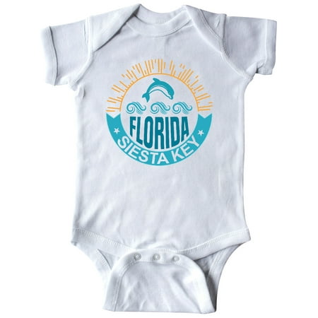 

Inktastic Siesta Key Florida Beach Vacation Gift Baby Boy or Baby Girl Bodysuit
