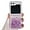B Purple, variant on for Samsung Galaxy Z Flip 5 2023 Case,Glitter Case for Z Flip 5 Liquid Bling Sparkle Luxury Flowing Floating Quicksand Soft TPU Clear Case for Galaxy Z Flip 5 5G Girls Women Purple