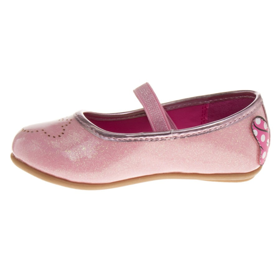 Disney Minnie Mouse Toddler Girls' Flat Dress Shoes