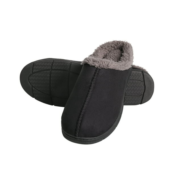 Hanes - Hanes Men's Slip On Clog Slipper House Shoes with Indoor ...