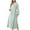Green, variant on SwiftWear Women's Flannel Robes Warm Long Nightgown Shawl Collar Bath Robe Pajama Red Homewear with Pockets