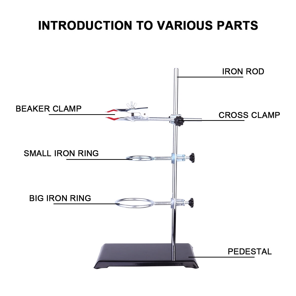 Chemical Laboratory Metal Rack Laboratory Grade Metalware