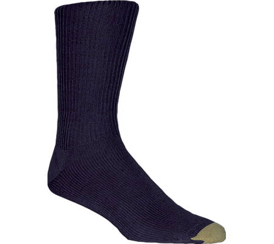 slim fit dress slacks Men's Mid Calf Fluffies Socks (Pack of 3) by Gold Toe main image 1