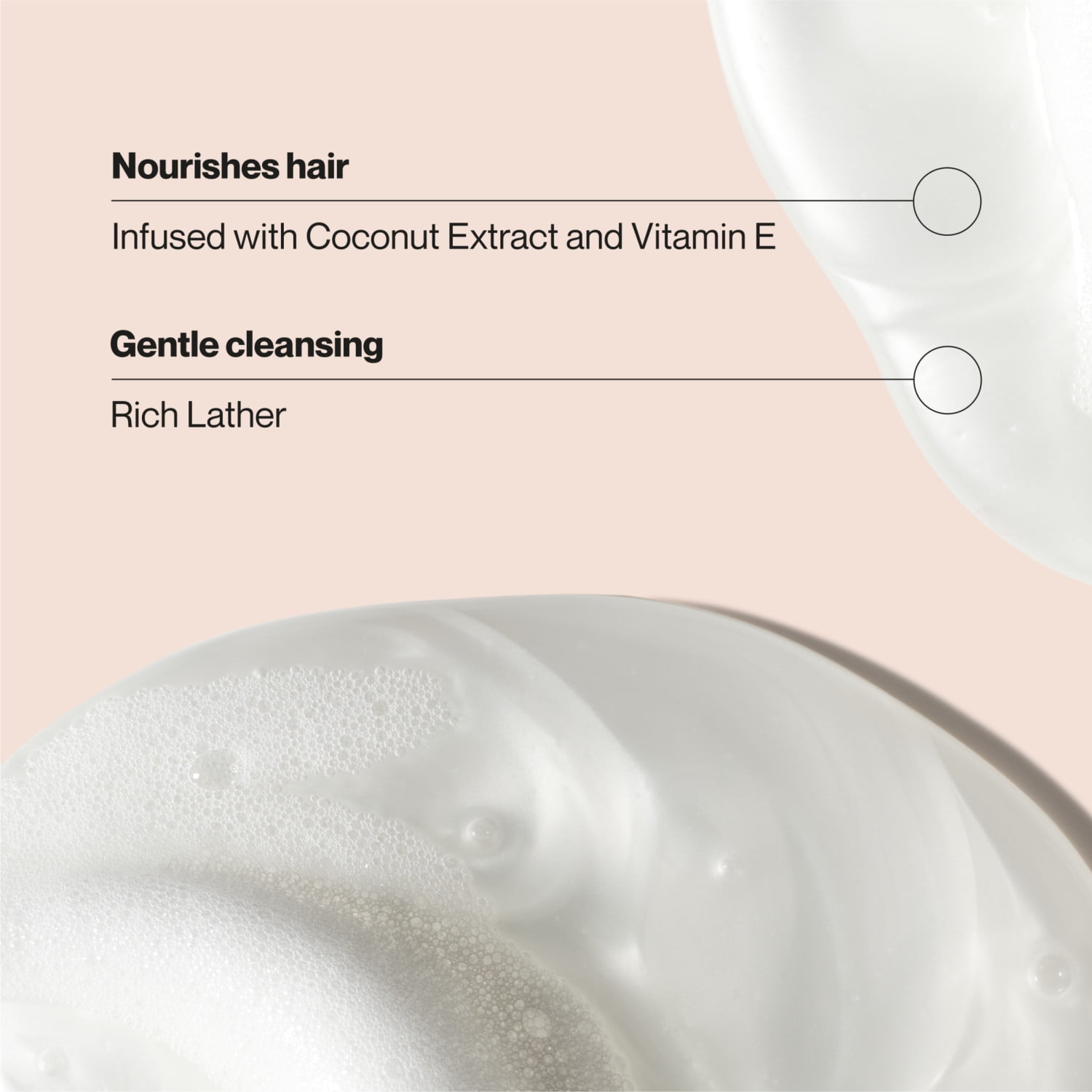 (4 pack) Suave Tropical Coconut Nourishing Shampoo with Coconut Extract & Vitamin E, 22.5 FL OZ