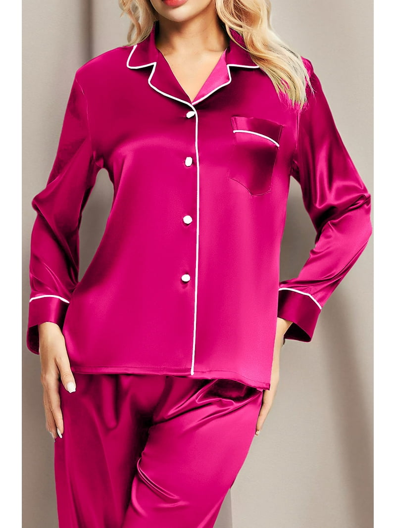 Walmart Black Friday Deals 2025 DAKIMOE Sleepwear Womens Silky