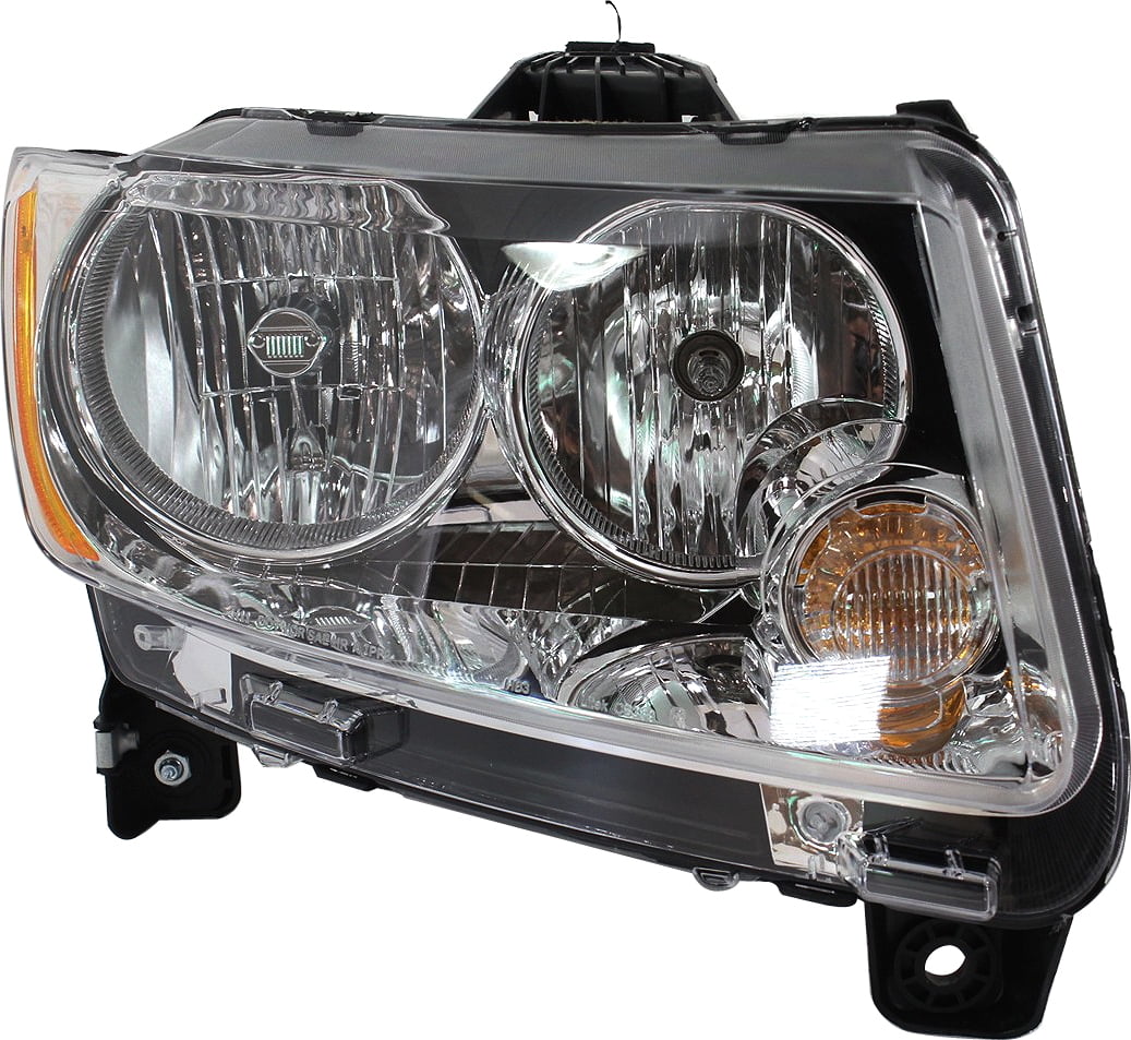 Headlight Compatible With 20112013 Jeep Compass Right Passenger