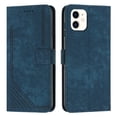thumbnail image 2 of for iPhone 11 Wallet Case, Classic PU Leather Shockproof Folio Flip Stand Magnetic Closure Money Pocket Simple Business Purse Card Slots Case Cover for iPhone 11, Blue, 2 of 12