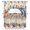 Beige Orange Blue, variant on Curtains Swag and Tiers Curtains Set, Fall Orange Blue Valances with Kitchen Tier Curtain 36 Inches Long, Thanksgiving Floral Botanical Vintage Swag Light Filtering Curtains for Sink/Laundry Room