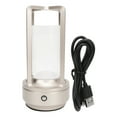 thumbnail image 2 of Lámpara De Mesa LED Inalámbrica Control De Lámpara De Cristal Control Táctil USB Lámpara De Escritorio Recargable 3 Temperaturas De Color Para La Oficina En Casa, 2 of 7