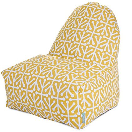 UPC 859072270848 product image for Majestic Home Goods Kick-It Chair, Aruba, Citrus | upcitemdb.com