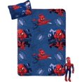 thumbnail image 1 of Marvel Spiderman Travel Set - 3 Piece Kids Travel Set Includes Blanket, Pillow, Plush Type2, 1 of 5