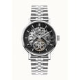 thumbnail image 1 of Ingersoll The Charles Stainless Steel Black Skeleton Dial Automatic I05804B Men's Watch, 1 of 5