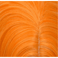thumbnail image 4 of RightOn 26" Orange Wig Long Straight Hair Wig Bright Orange Wig Orange Yellow Wigs Charming Women Girls Straight Wigs for Cosplay Party or Daily Use with Wig Cap, 4 of 6