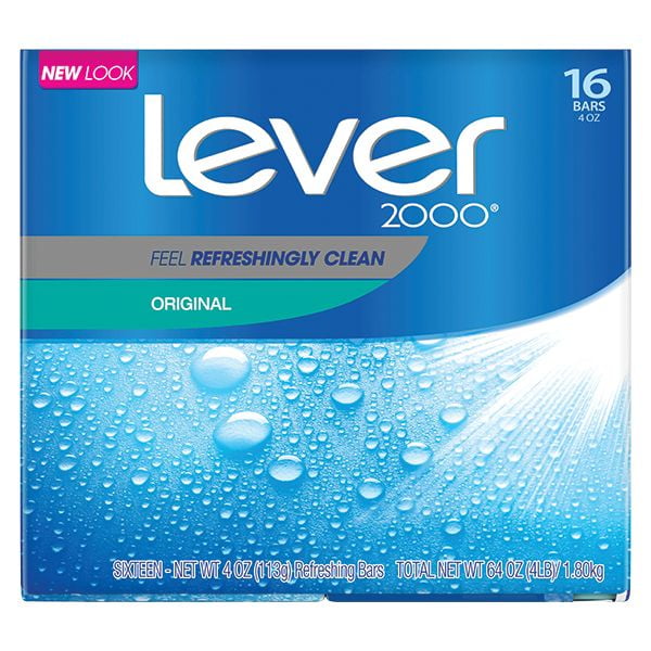 Product of Lever 2000 Original Bars, 16 ct./4 oz.
