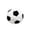 Black/White, variant on Soccer Ball Plush, Soft Soccer Ball, 6inDiameter, Plush Fabric, BlackandWhite Fabric, Toddler Sports, Plush Toy, 1 Pc