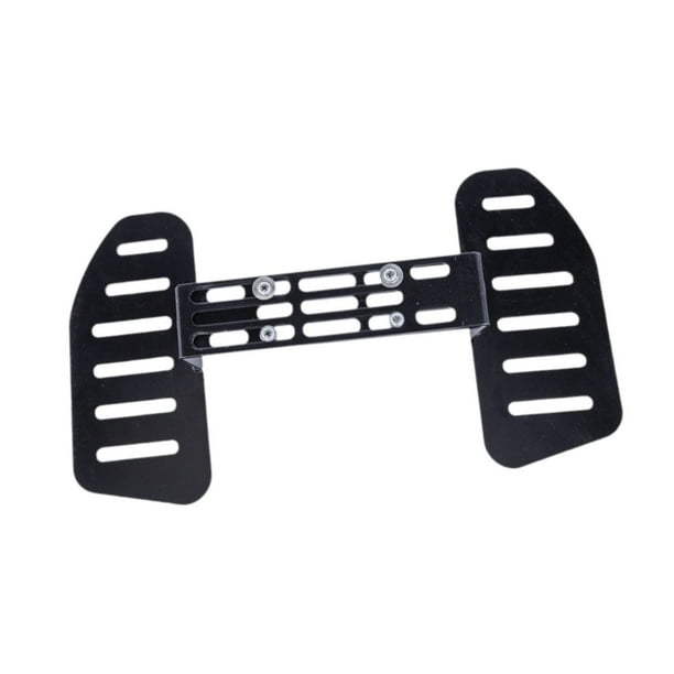 Reposapiés de repuesto para motocicleta, accesorio resistente para motocicleta, reposapiés delanteros Sin tira de extensión