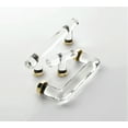 thumbnail image 5 of Emtek 86725 Modern Glass 4" Center To Center Handle Cabinet Pull - Chrome, 5 of 6