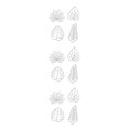 thumbnail image 3 of Bewildely Molde de plástico para repujado de galletas, moldes para galletas de Pascua de dibujos animados lavables portátiles, herramienta Type1 NO1, 3 of 6