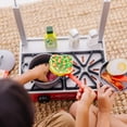 thumbnail image 3 of Melissa & Doug 19-Piece Deluxe Wooden Cooktop Set With Wooden Play Food, Durable Pot and Pan, 3 of 10