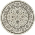 thumbnail image 2 of Nourison Serenity Home 4' x Round Ivory Mocha Vintage Indoor Rug, 2 of 8