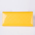 thumbnail image 2 of Kmbangi Women's Large Capacity Purse Hardware Rhombus Snap Button Wear Resistant Zipper Closure Long Wallet, 2 of 3