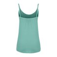 thumbnail image 6 of Fanxing Womens Camisoles with Built in Bras Camisole Tank Tops Spaghetti Strap Tank Tops Light Blue,XXXL, 6 of 7