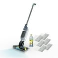 Open Box Shark VACMOP Reveal Cordless Hard Floor Vacuum and Spray Mop with 6 Disposable Pads and Cleaning Solution