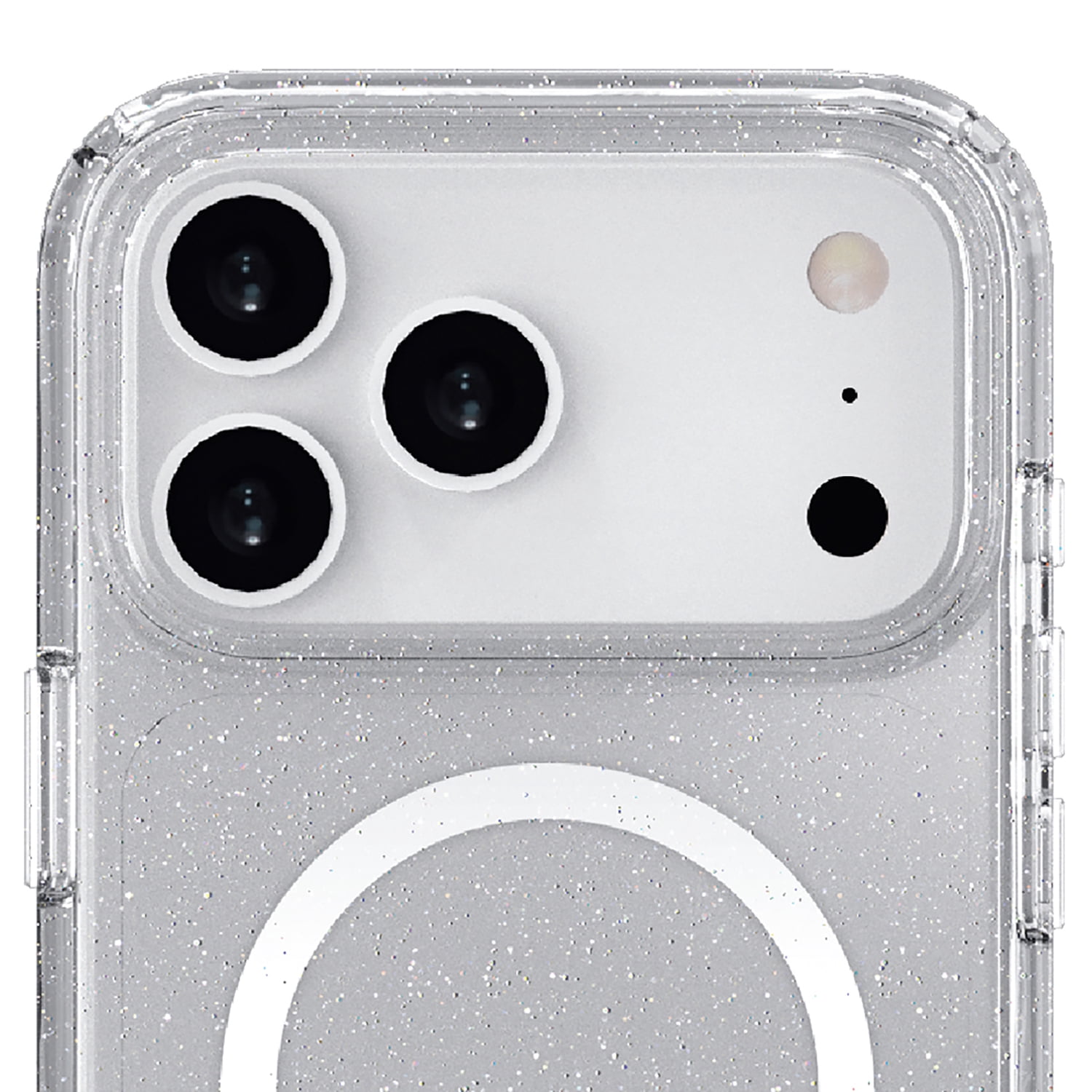 TUFF8 iPhone 18 Pro Max Glitz Clear Mag Case
