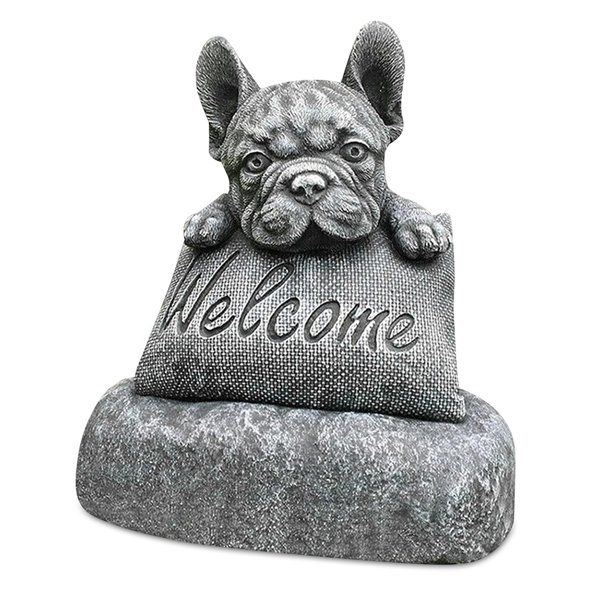 Bearachild Estatua de Animal de resina para patio exterior, señal de saludo, escultura, adorno, decoración para sala de estar, despedida de soltera, Jardín y Patio Bearachild HA009925-00B