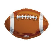 18" BROWN FOOTBALL BALLOON Party Supplies Decorations Foil Mylar Balloon