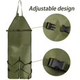 thumbnail image 2 of Delantal de mantenimiento de jardín impermeable de tela Oxford, protector de delantal multibolsillo con hebilla de correa ajustable Feliz Sencillez, 2 of 5