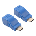 thumbnail image 3 of SatelliteSale HDMI Convertidor sobre Ethernet RJ45 CAT 5E / 6 Cable de hasta 100 pies Adaptador negro de PVC, 3 of 6