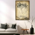 thumbnail image 5 of Venezuela Vintage Map Prints Canvas, South America Map Art Canvas, Canvas, Venezuela Map City style vintage Canvas , Canvas Wall Art, Street Map Artwork Canvas, 5 of 6