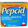 Pepcid AC Tablets Maximum Strength 25 Tablets (Pack of 3)