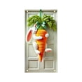 thumbnail image 2 of HaoXun Housse de Porte de Pâques - Rideaux de Porte pour Fête de Festival, Intérieur et Extérieur, Drapeaux en Tissu Suspendus pour Déco des Fêtes de Pâques, 2 of 6
