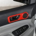 thumbnail image 4 of TINKI ABS Inner Car Look Interior Door Handle Panel Cover Trim for Toyota Tacoma 2011 2012 2013 2014 2015, 4 of 14