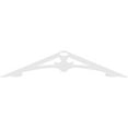 thumbnail image 4 of Ekena Millwork 72"W x 15"H x 1"P (5/12) Pitch Sellek Architectural Grade PVC Gable Pediment, 4 of 5