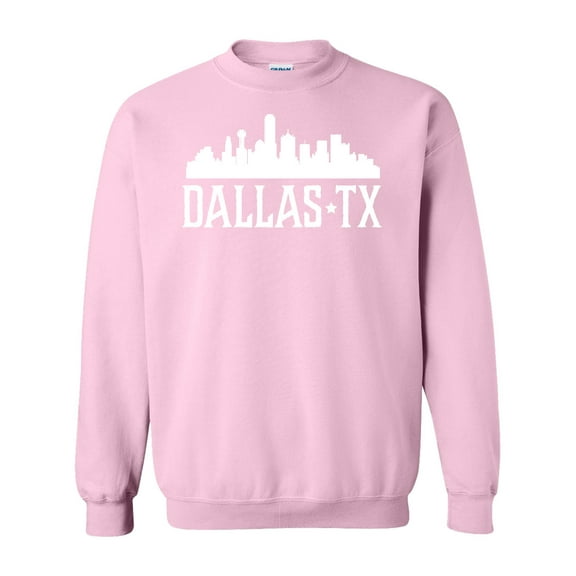 Inktastic Dallas Texas Skyline Tx Cities Adult Sweatshirt