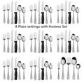 thumbnail image 3 of Pfaltzgraff 18.0 Stainless Steel 53-piece Garland Frost Flatware Set, 3 of 6