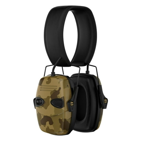 Mikilon Halloween Christmasa Gift Earphones Shooting Ear Protection Earmuffs Active Noise Reduction Hearing Protection Amplification B