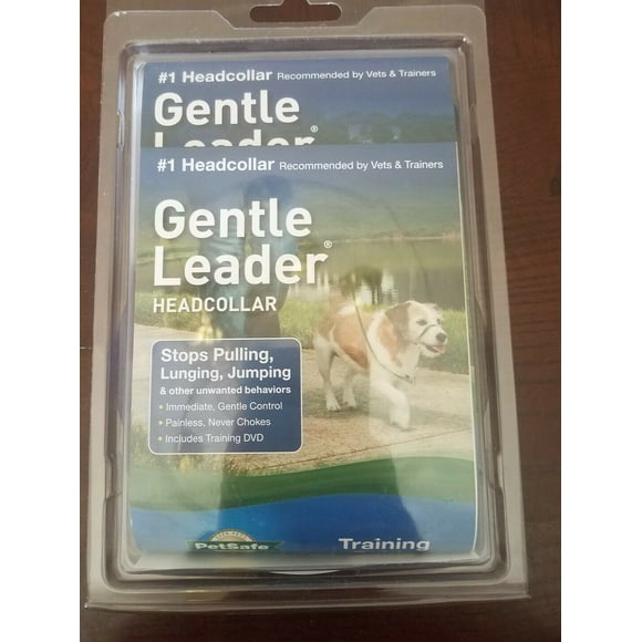 PetSafe Gentle Leader Head Collar Black w/ DVD Large 60-130 lbs