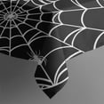 thumbnail image 3 of White Spider Webs and Spiders Rectangle Tablecloth 60"x84",Waterproof Polyester Rectangle Table Cloth, Wipeable Spillproof Polyester Tablecloth for Dining, Camping, Indoor and Outdoor, 3 of 5
