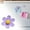 Purple, variant on PPKVUFD 1Pcs Fridge Magnet Cute Refrigerator Magnet Colorful Decorative Magnets Funny 3D Flower Magnet for Office Kitchen Locker, Purple