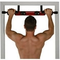 thumbnail image 3 of Stamina X Boulder Fit Door Gym Pull Up Bar, Red and Black, 3 of 8