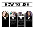 thumbnail image 5 of Hair Dye Shampoo,  Hair Care Shampoo, Instant & Long-Lasting Hair Color Shampoo, Natural Hair Color Shampoo for Covering Gray Hair, For Women & Men (Purple), 5 of 10