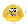 thumbnail image 2 of Juguetes de baño para bebés, juguete de agua con rociador de inducción 2 en 1 y juguetes de coche OVNI espacial con rociador de luz LED, juguete de baño, 2 of 8