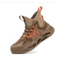 thumbnail image 1 of Botas de trabajo, zapatos de seguridad indestructibles, zapatos con punta de acero para hombres, zapatillas a prueba de perforaciones, calzado masculino, zapatos de trabajo para adultos LingWen 8390614136243, 1 of 1